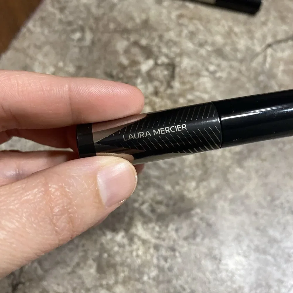 2 Laura Mercier Caviar Volume Mascara Glossy Black Travel Size 3ml/0.1oz Unboxed